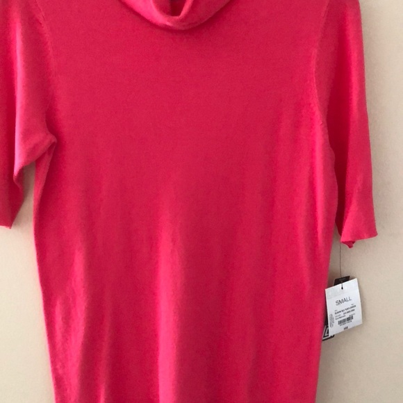 Liz Claiborne Career elbow sleeve turtleneck Top - Picture 4 of 5